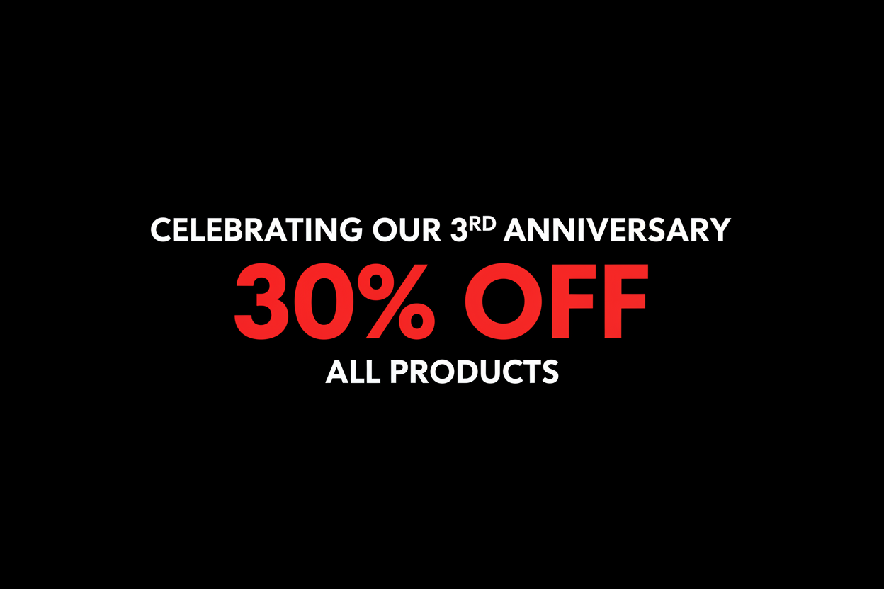 Halawyat 3rd Anniversary - Text Banner